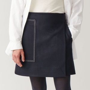 Cos Wool Mini Skirt